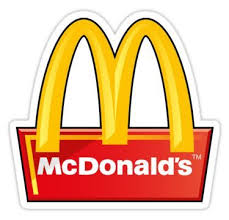 Mcdonald S Logo Design Stickers Food Sticker Fast Food Logos Food Stickers Mcdonalds Secret Menu