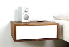 Floating Side Table By Urbancase Design Milk Floating Bedside Table Bedside Table Design Bedside Tables Nightstands