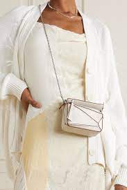 Also set sale alerts and shop exclusive offers only on shopstyle. White Puzzle Nano Leather Shoulder Bag Loewe Net A Porter