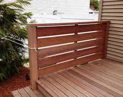 The horizontal rails are then attached between the posts parallel to the ground, rather than level. 35 Unique Deck Railing Ideas Sebring Design Build