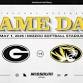 Georgia Bulldogs at Missouri Tigers Softball