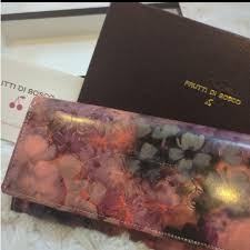 FRUTTI DI BOSCO 花柄三つ折り財布 新品