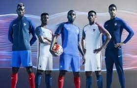 France Euro 2016 Nike Home And Away Kits Football Fashion France National Football Team National Football Football Kits