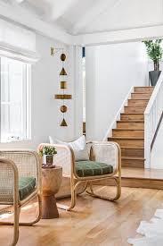 Beach Home Design Inspo Wood Furniture Rattan Pieces Interior Design Ideas In 2020 House Interior Living Room Scandinavian Interior