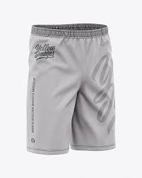 Download Woven Shorts Mockup In Apparel Mockups On Yellow Images Object Mockups