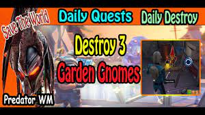 Maybe you would like to learn more about one of these? Destroy 3 Garden Gnomes In Successful Missions Save The World Youtube