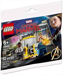 Le Lego Set 30453 Captain Marvel And Nick Fury 2020 Limited Edition Polybag Lego Marvel Lego Sets Captain Marvel Marvel