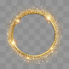 Glitter Golden Glitter Round Border Element Border Clipart Glitter Golden Png Transparent Clipart Image And Psd File For Free Download Frame Border Design Golden Glitter Clip Art Borders