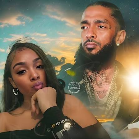 Nipsey Hussle and His Daughter Emani Asghedom 💙 Marathon Continues 🏁 🙌