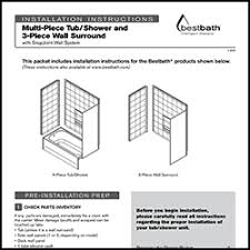 Keeps the slide bar in position. Installation Instructions Videos Bestbath