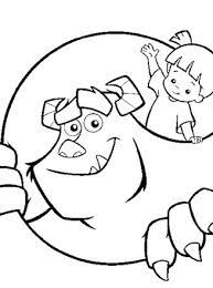 Print, color and enjoy these monsters inc coloring pages! Monsters Inc Coloring Page Sulley And Boo All Kids Network