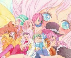 Pink Haired Beauties In 2020 One Piece Fanart Anime One Piece