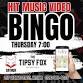Thursday Night Hit Music Video Bingo at The Tipsy event image
