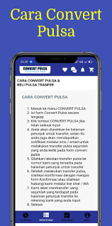 Sebenarnya sudah dari dulu cara convert pulsa ini … Convert Pulsa Terpercaya Aman Cepat For Android Apk Download
