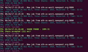 The ethereum hashrate chart provides the current ethereum hashrate history in graph format with an option to expand the ethereum global hashrate the ethereum network hashrate chart can be used to visualize ethereum mining hashrate increases and decreases viewable in segment options of. Hashrate Of Ethereum Mining Using Nvidia Geforce Gtx 1070 Linuxbsdos Com