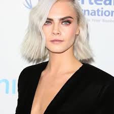 Gray roots and light blonde tips create a modern contrast that makes this bob look really chic. 29 Natural Platinum Blonde Hair Inspiration Photos