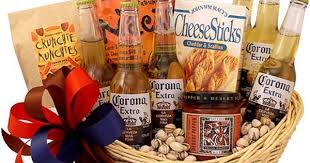 Corona Beer Gift Basket Large Photo Beer Gifts Basket Beer Basket Alcohol Gift Baskets