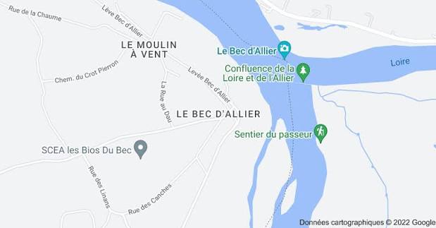 Sentier pédagogique au Bec d'Allier