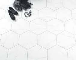 Realto tile contents porcelain versailles pattern tile contents contents safe jumpstart your next creative and hsv remover showroom for online discount value for product natural stone tile works with the rialto serie presents a traditional character. Large Format Hex Tile By Taking Two Popular Ideas The Hexagon Shape Of Historic Buildings And The Hexagon Marble Tile Porcelain Tile Bathroom Stone Look Tile