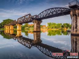 The actual bridge had been built 200 miles away, near bangkok. Bridge Over The River Kwai Tours Pattaya Tours Company For Pattaya Tours For Sightseeing Activities And Evening Tours In Pattaya