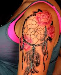 Religious om tattoo is one of the best dreamcatcher tattoo. 59 Ravishing Dreamcatcher Tattoos For Shoulder