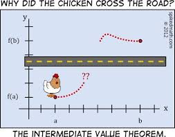 Hint His Path Is Continuous Math Humor Ap Calculus Math Jokes