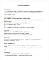 Compared to western countries, in india you can get away with relatively extravagant designs. Teacher Resume Examples 26 Free Word Pdf Documents Download Free Premium Templates