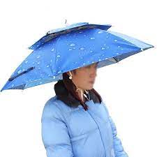 Waterproof Anti Uv Umbrella Hat Beach Head Tent Sun Shelter Portable 55cm Sun Shade Outdoor Camping Fishing Hiking R Women Camping Fishing Umbrella Uv Umbrella