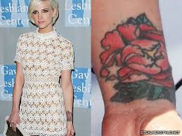 Introduction to peony tattoos and their meaning: Ashlee Simpson S Tattoos Meanings Steal Her Style
