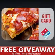 Is there a fee for domino's gift cards? 37 003 Winners Domino S Gift Card Quikly Giveaway Julie S Freebies