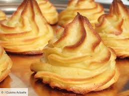 Recette Pommes Duchesse Ingredients 6 Personnes 1 Kg De Pommes De Terre 120 G De Beurre Ramol Pomme Duchesse Recette Pomme De Terre Pomme Duchesse Maison