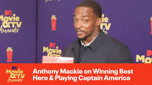 Check spelling or type a new query. Anthony Mackie On Winning Best Hero Playing Captain America 2021 Mtv Movie Tv Awards Youtube