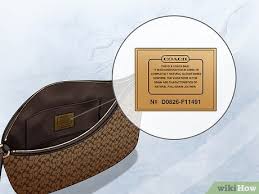 Check for crooked and irregular coach wallet stitching. 3 Ways To Spot A Fake Coach Bag Wikihow
