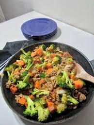 Easy Ground Turkey Skillet Dinner With Veggies And Rice Recipe In 2020 Skillet Dinners Ground Turkey Meal Prep Healthy Ground Turkey