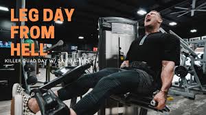 Leg workout finisher quad killer. Killer Quad Day Leg Day From Hell Youtube