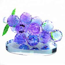 This photo display is the loveliest! High Quality Crystal Glass Grape Cluster Craft For Home Decoration Buy Crystal Grape Cluster Decorative Glass Blocks Crafts Crystal Craft Product On Alibaba Com