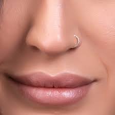 Plated smooth nose ring nose ring stud earrings gold style body chain nose piercing hoop piercing. Silver 20 Gauge Fake Nose Piercing Hoop Faux Nose Piercing