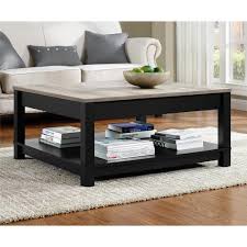 In living rooms with high ceilings and a stunning view, the key to living room decor is all about minimizing obstructions to that view and height. Hampton Oak Effect Stunning Design Coffee Table Living Room Decor
