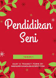 Terpaksa redha dengan perubahan skala warna kulit. Madam Syuhada S Blog For Su Pbs And Pbd English Lesson E Transit Form Pendidikan Kesenian Seni Tahun 1 Versi Gambar