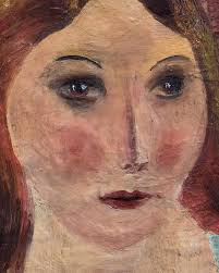 Frances Hodgkins in the Auckland Art Gallery 'Modern Women: Flight of Time'  exhibition, beautifully curated (as usual) by the talented Julia Waite. The  exhibition finishes the 23rd February, don't miss it if