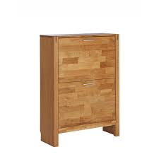 Schuhschrank Royal Oak 2 Facher Eiche Geolt Schuhschrank Eiche Und Schrank