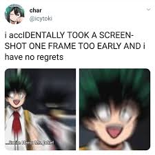 No Regrets My Hero Academia Memes My Hero Academia Episodes My Hero