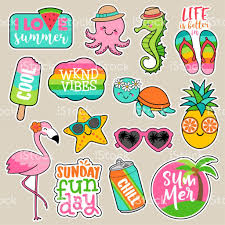 Order your stickers in seconds and receive free online proofs, free worldwide shipping and super fast turnaround. Set Of Girl Fashion Patches Colorful Cute Cartoon Badges Fun Fun Stickers Sticker Design Cute Laptop Stickers