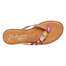 Italiana By Italian Shoemakers Sheila Womens Flip Flops Womens Flip Flops Women Flip Flops
