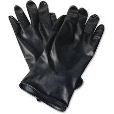 honeywell international inc honeywell 11 unsupported butyl gloves chemical protection butyl black water resistant durable chemical