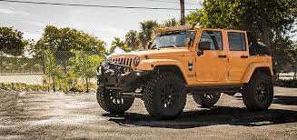 Hd Wallpaper Wheels Monster Jeep Orange 4x4 Offroad Jeep Wrangler Wallpaper Flare