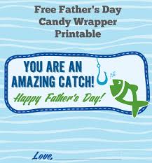 Free candy bar templates online. Father S Day Free Printable Candy Wrapper Amazing Catch Finding Zest