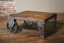 Partial cart = partial carts are $339 for 48 long or $399 for 60 long carts plus shipping. Authentic Vintage Industrial Cart Coffee Table Factory Shop Wood Steel And Iron For Sale At 1stdibs