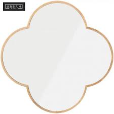 Free shipping* more like this uttermost canillo gold 21 x 36 floating wall mirror Clove Four Leaf Clover Wall Mirror Furniture Home Living Home Decor Wall Decor On Carousell