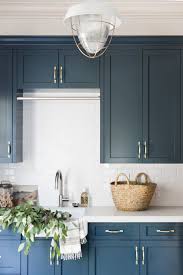 By choosing the right kitchen cabinet colors, you can give back life to your old kitchen without spending a fortune on renovations. Painting Ideas Blue Kitchen Cabinet Colors Apartment Therapy